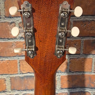 Vintage 1960s Harmony H1260 Sovereign Refinished Sunburst - Neck Set $ Repaired Cracks image 16