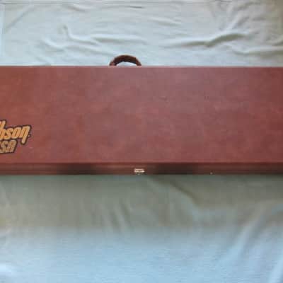 Gibson Thunderbird Case Brown with Pink Plush / Shroud image 2