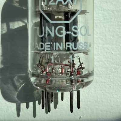 TUNG-SOL 12AX7 - PREAMP TUBE - MADE IN RUSSIA - VERY GOOD CONDITION - image 4