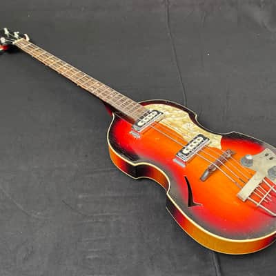 Hüttl bass 1960s - shortscale image 16