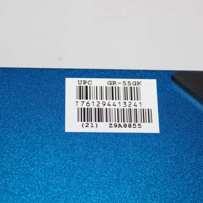 New Open Box Roland GR-55 Guitar Synthesizer Blue complete with GK-3 pickup image 9