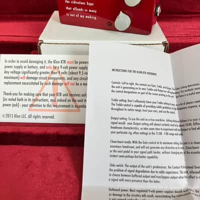 (Garland, TX) Klon KTR 2012 - 2019 - Red image 2