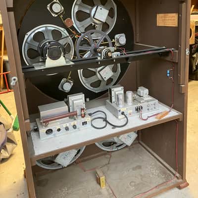 Allen Organ Company 100 F Gyrophonic Projector 1960-1970 - Walnut Cabinet image 6