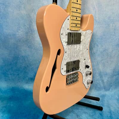 2017 Fender Japan Telecaster Traditional '70s Thinline Shell Pink, MIJ image 6