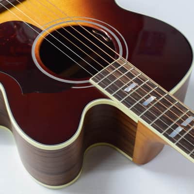 Gibson Parlor Rosewood EC - Rosewood Burst image 6