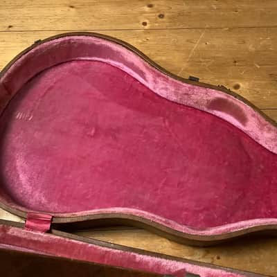 Gibson Lifton Les Paul case 1953, 1954, 1955, 1956, 1957, 1958 Pink  / Brown 4 Latches image 9