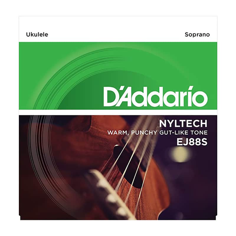 D'Addario EJ88S Nyltech Ukulele Strings Soprano image 1