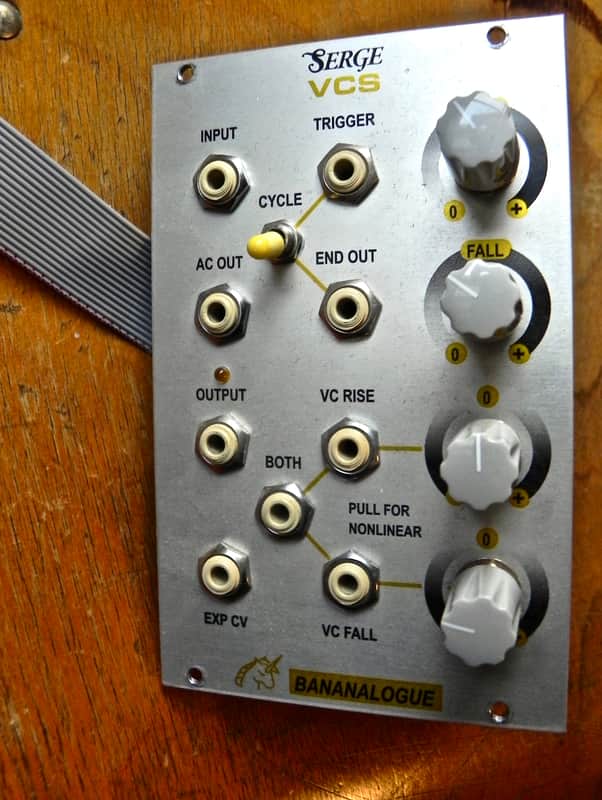 Bananalogue Serge VCS - Brushed Aluminum image 1