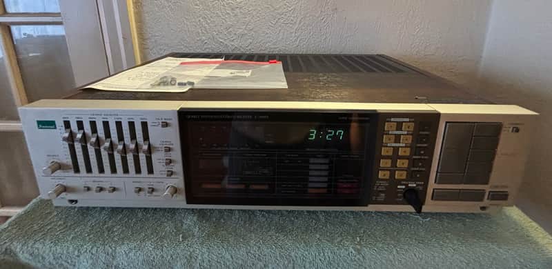 Vintage Sansui Z-9000x Stereo Receiver-Serviced Working- Has Issue-please Read 1980’s - Silver image 1