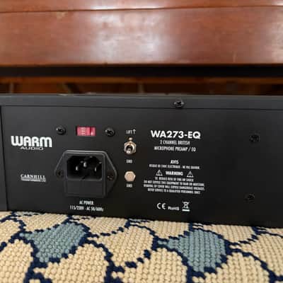 Warm Audio WA273-EQ 2-Channel British Microphone Preamp / EQ 2018 - Present - RAF Blue Gray image 6