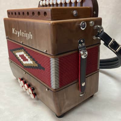 KAYLEIGH MELODEON 3-REED ACCORDION #KAY530 image 4