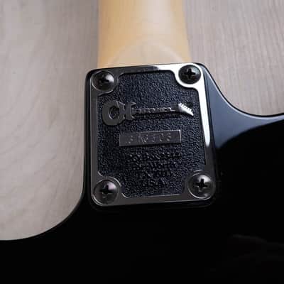 Charvel by Jackson Dinky DK-065 HH MIJ 1990 Black Japan w/ Bag image 9