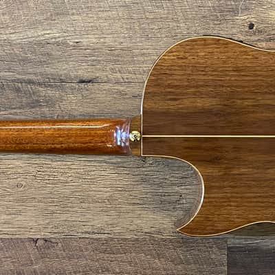 Ortega Signature Series Flametal-Two Natural Gloss Finish Cutaway Classical Acoustic-Electric Guitar with Original Hardshell Case image 15
