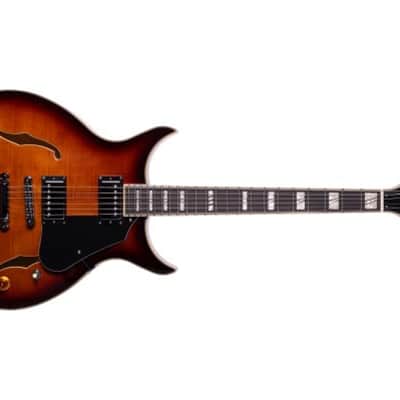 WASHBURN HB35 Semi Hollow-Body electric guitar NEW Sunburst w