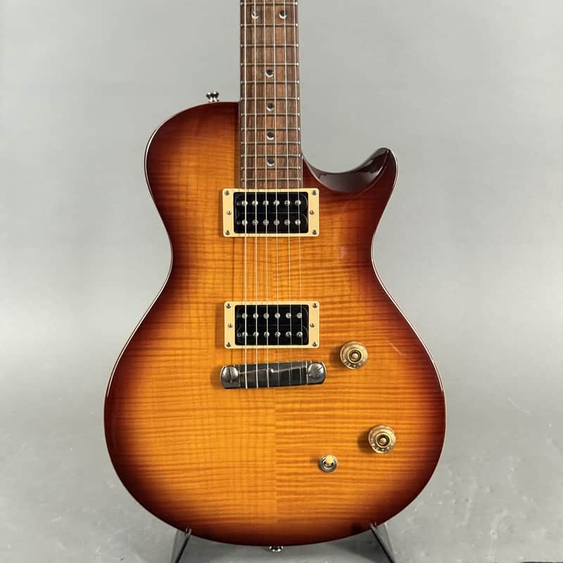 prs singlecut tobacco sunburst SE 2005 - 2010 with push/pull tone controls unlocking convincing single PRS Single Cut 2002 Sunburst