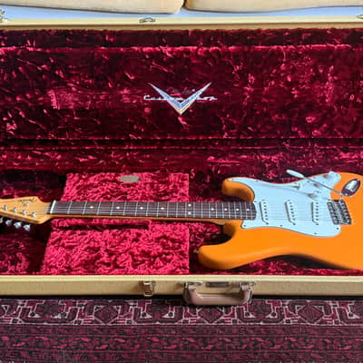Fender Custom Shop 1960 Stratocaster NOS 2019 - Capri Orange w/OHSC & COA - Exceptionally Rare image 10
