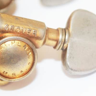 Vintage 1950's Gibson Les Paul Custom Grover Pat Pending USA Tuners 1950s 1958 1959 ES image 3