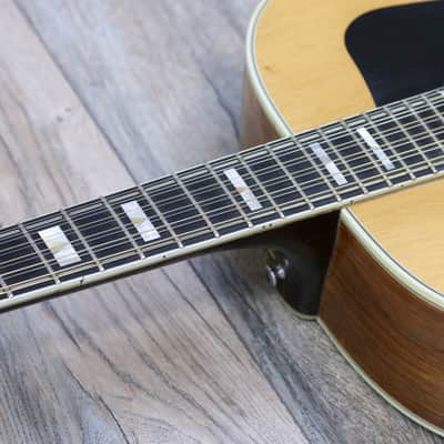 VINTAGE! Guild F-512 1974 Natural! 12 String! image 10