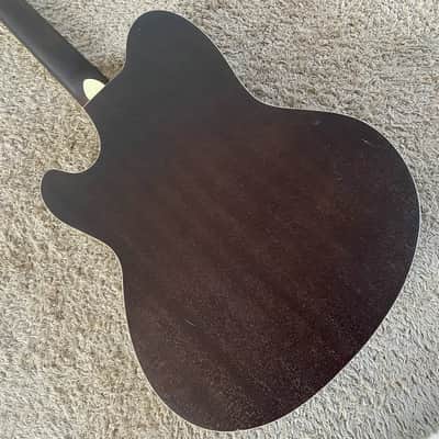 Black Ibanez Talman Acoustic Guitar, Maple Top Body, Mahogany Neck image 19