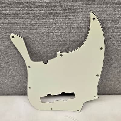 Fender Jazz Bass Guitar 10 Hole Genuine Light Lime Pickguard image 10