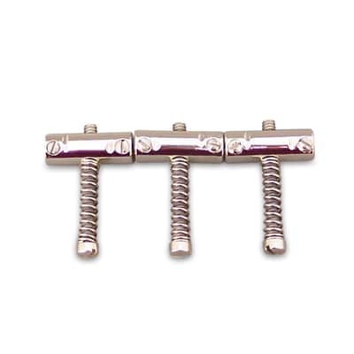 Rutters Broadcaster Steel Saddles Straight Compensated Nickel