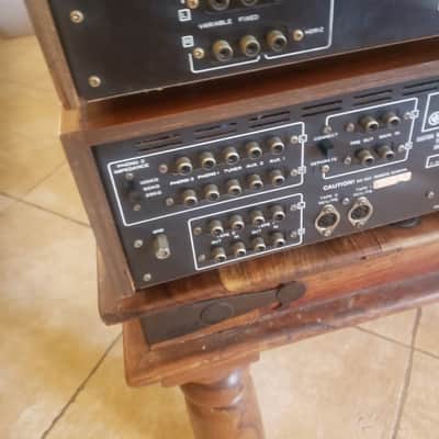 Rare MONSTER Nikko TRM 800 & FAM 800, Silver Face, 1975, Walnut, 90WPC 4Ω, Superb, $999 + Shipping image 5