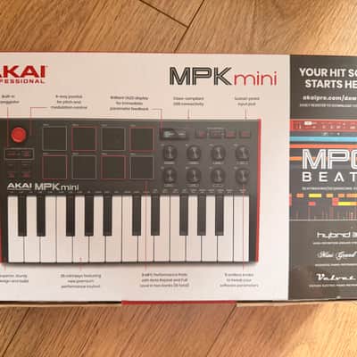 Akai MPK Mini MKIII 25-Key MIDI Controller 2020 - Present - Red with Black Keys image 6