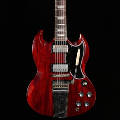 Gibson Custom Shop 1964 SG Standard Reissue Maestro Vibrola VOS Cherry Red (924) image 3