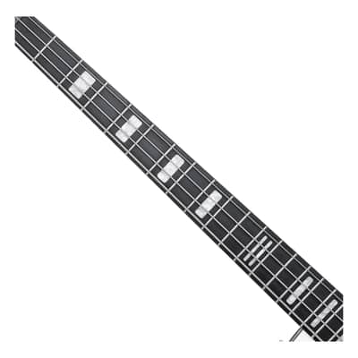 Hagstrom Swede Bass Guitar Single Cut Bass Guitar - White image 3