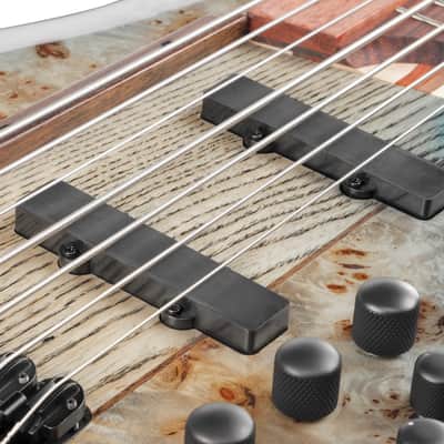 Ibanez SRAS7 CBS - Cosmic Blue Starburst Bass Workshop image 12