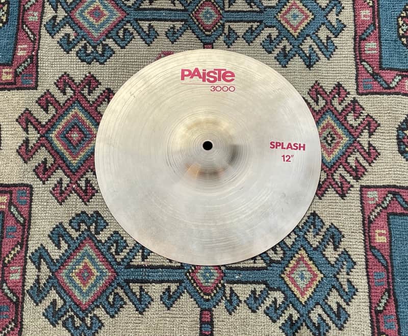 12" Paiste 1980s 3000 Splash Cymbal 508g image 1