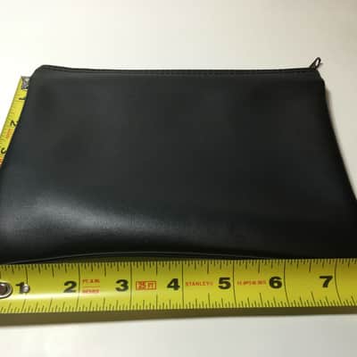 Shure 95A2324 Square Vinyl Zipper Bag Protective Storage for Beta 52A - 8''x6'' long NEW image 2