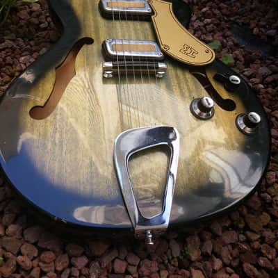 Meazzi Sceptre Vintage rare hollywood 1960 Greenburst image 4