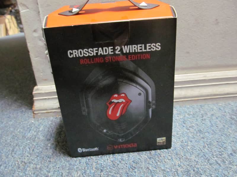 V-Moda Crossfade 2 Limited-edition Wireless Headphone Rolling Stones Classic Licks *BRAND NEW!! image 1