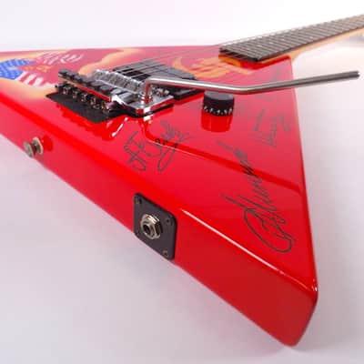 1989 Kramer Gorky Park Balalaika Floyd Rose w/Case, COA & Xtras image 5