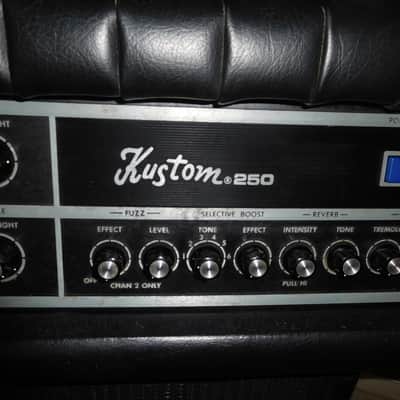 Vintage 1972 Kustom K250-4 Solid State 250 Watt Tuck & Roll Head! image 3