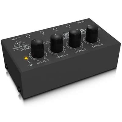 Behringer HA-400 Ultra Compact 4-Channel Stereo Headphone Amplifier image 3