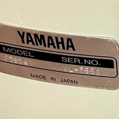 Yamaha Recording custom yess 1994 - Stage white image 7
