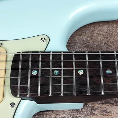 MyDream Partcaster Custom Built - Sonic Blue Wenge SRV image 5