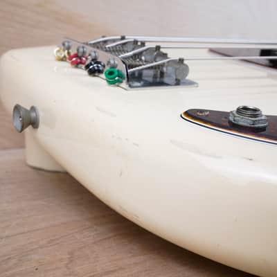 Fender PB-62 Precision Bass '62 Reissue CIJ 2004 Vintage White Japan w/ Bag image 10