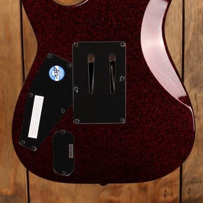 ESP LTD Kirk Hammett Ouija 2019 Red Sparkle image 6