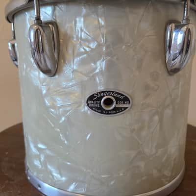 70s Slingerland WMP 9"x10" and 9"x13" Concert Toms image 9