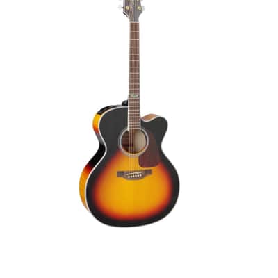 Takamine GJ72CE Solid Spruce Top / Layered Maple Jumbo Acoustic-Electric Guitar - Brown Sunburst image 6