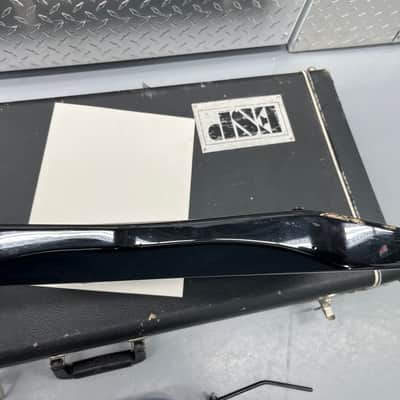 RARE!!! ESP KH-2 KH2 Kirk Hammett Signature Kiso CUSTOM SHOP 1998 Black COA Case Japan_12.1 image 13