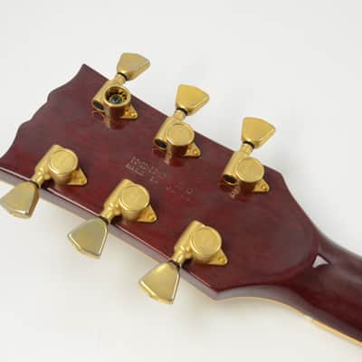 1984 Yamaha SA2000 Semi Hollow Electric Guitar - Cherry w/Case - SA-2000 image 12