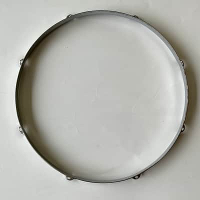 Gretsch 16” Stick chopper hoop 1950’s - Chrome over brass image 2