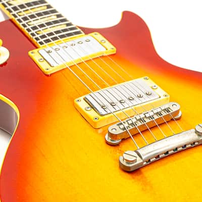 Orville by Gibson MIJ Les Paul Standard Cherry Sunburst w/ Classic Gibson Mojo, Repaired Headstock image 6