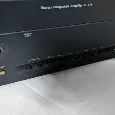 NAD C370 Stereo Integrated Amplifier - 2001 Black image 6