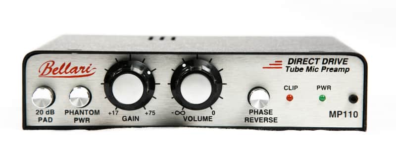 Bellari MP110 Tube Microphone Preamp - Mic Pre | Reverb