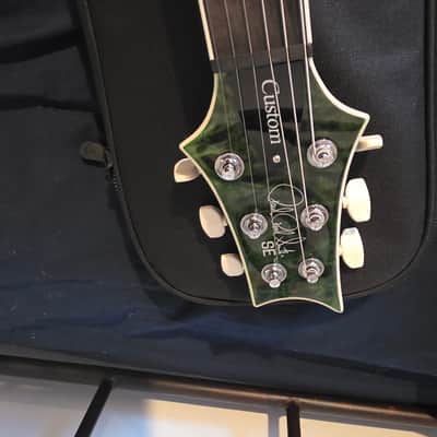 PRS 24 Custom SE Quilt Top 2026 - Teal and Black image 5